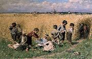 Emile Claus, On the Way to School